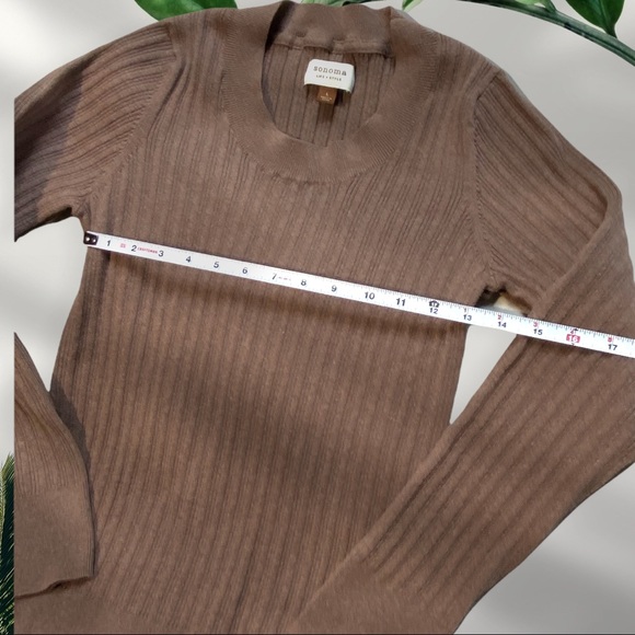 🟢5/$25  Sonoma Brown Sweater - Picture 4 of 7